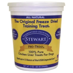 Ryan's Pet Supplies Stewart Pro-Treats For Dogs Freeze Dried Chicken Liver 3 oz