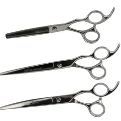 Ryan's Pet Supplies Tattoo Silver 7.5" 3 Shear Set