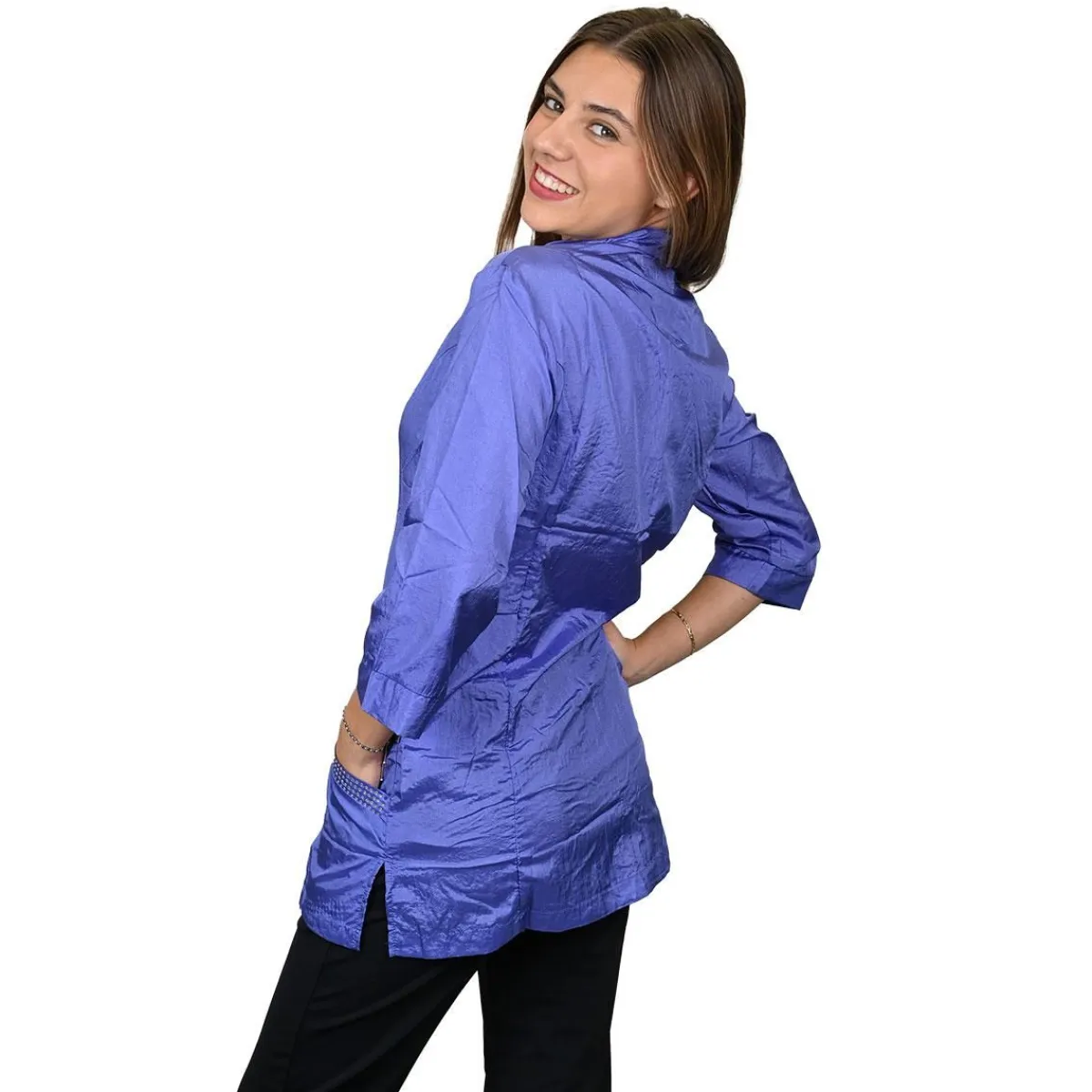 Ryan's Pet Supplies Tikima Aleria Jacket with Rhinestone Front Zipper Small-Large
