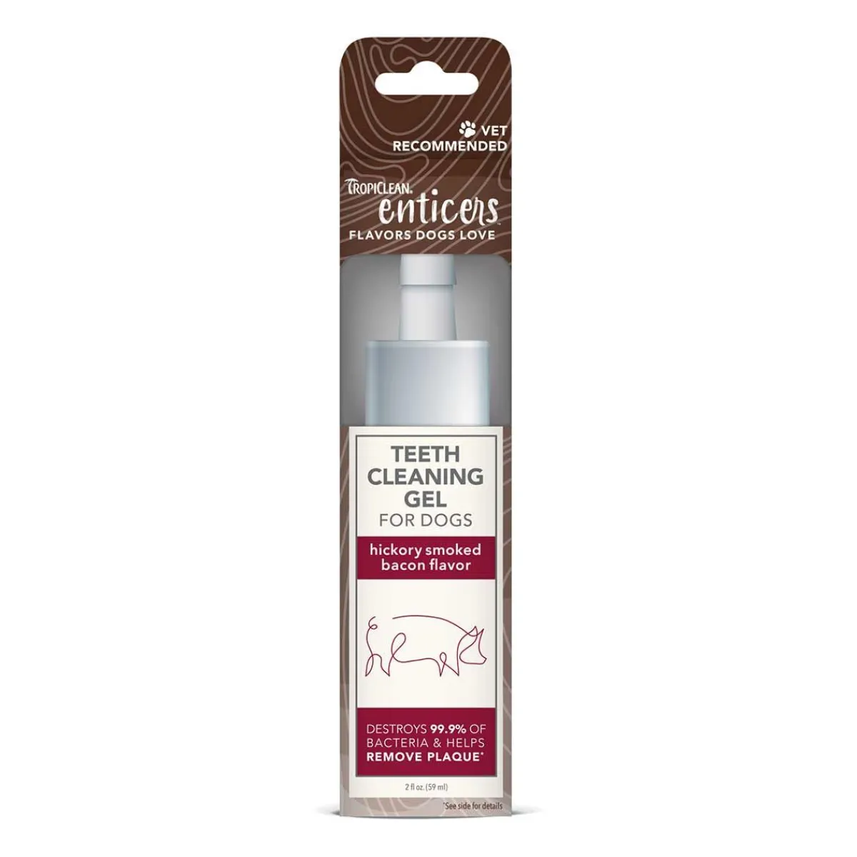 Ryan's Pet Supplies Tropiclean Enticers Teeth Cleaning Gel 2 oz