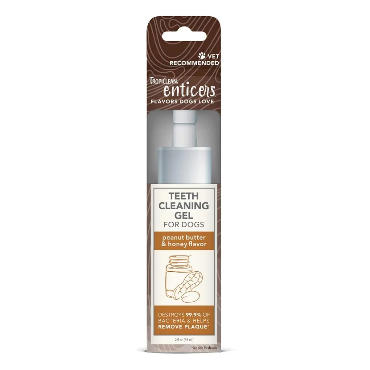 Ryan's Pet Supplies Tropiclean Enticers Teeth Cleaning Gel 2 oz