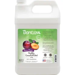 Ryan's Pet Supplies Tropiclean High Concentrate Pure Plum Shampoo 42:1
