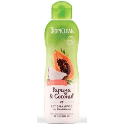 Ryan's Pet Supplies Tropiclean 2-In-1 Papaya & Coconut Shampoo & Conditioner