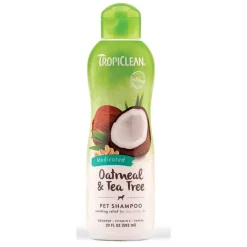 Ryan's Pet Supplies Tropiclean Oatmeal & Tea Tree Medicated Shampoo 5:1
