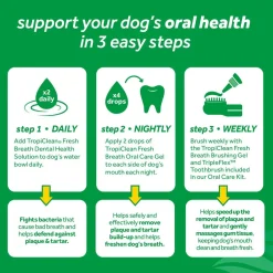 Ryan's Pet Supplies Tropiclean Oral Care Clean Teeth Gel For Puppies (2oz)