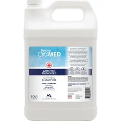 Ryan's Pet Supplies Tropiclean OxyMed Medicated Oatmeal Shampoo 10:1