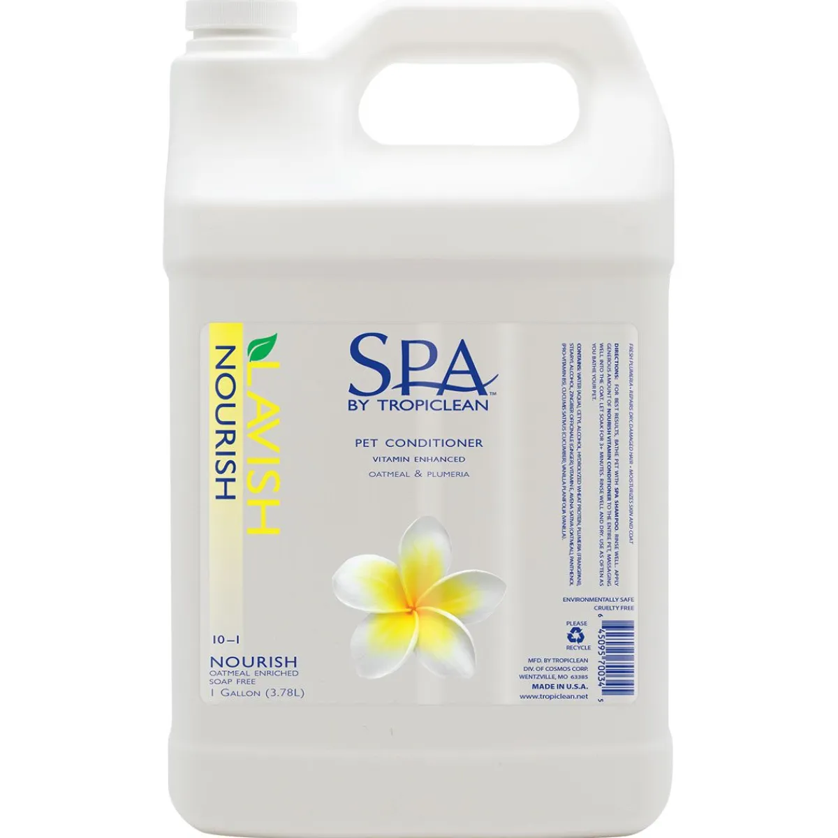 Ryan's Pet Supplies Tropiclean Spa Nourish Vitamin Conditioner 10:1