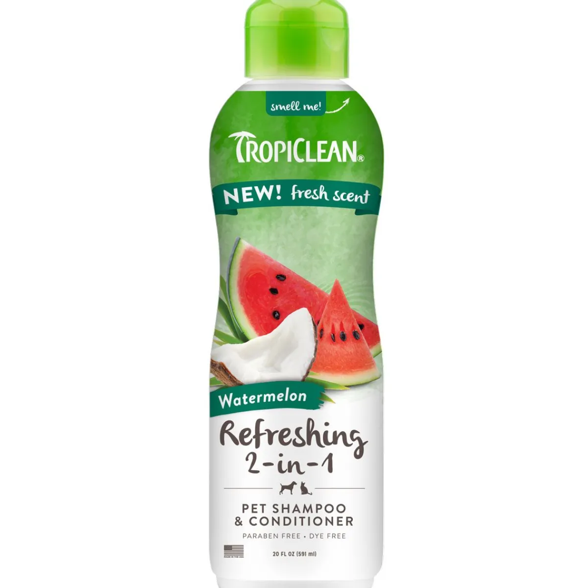 Ryan's Pet Supplies TropiClean Watermelon Deep Cleansing 2-in-1 Shampoo and Conditioner