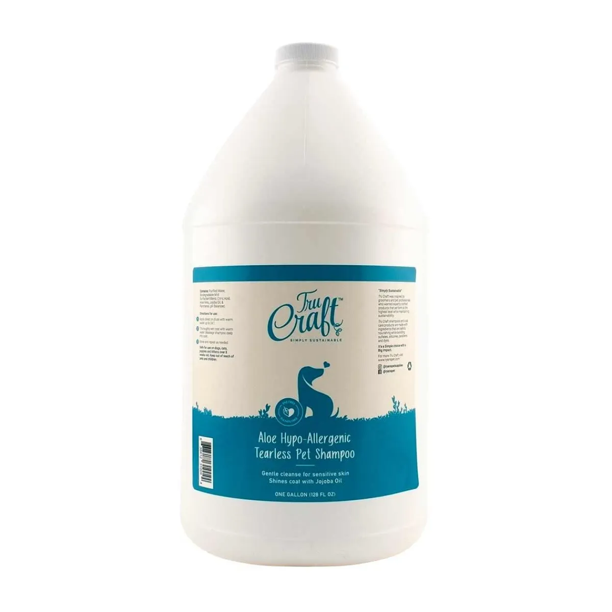 Ryan's Pet Supplies TruCraft Aloe Hypo-Allergenic Nourishing Pet Shampoo 24:1