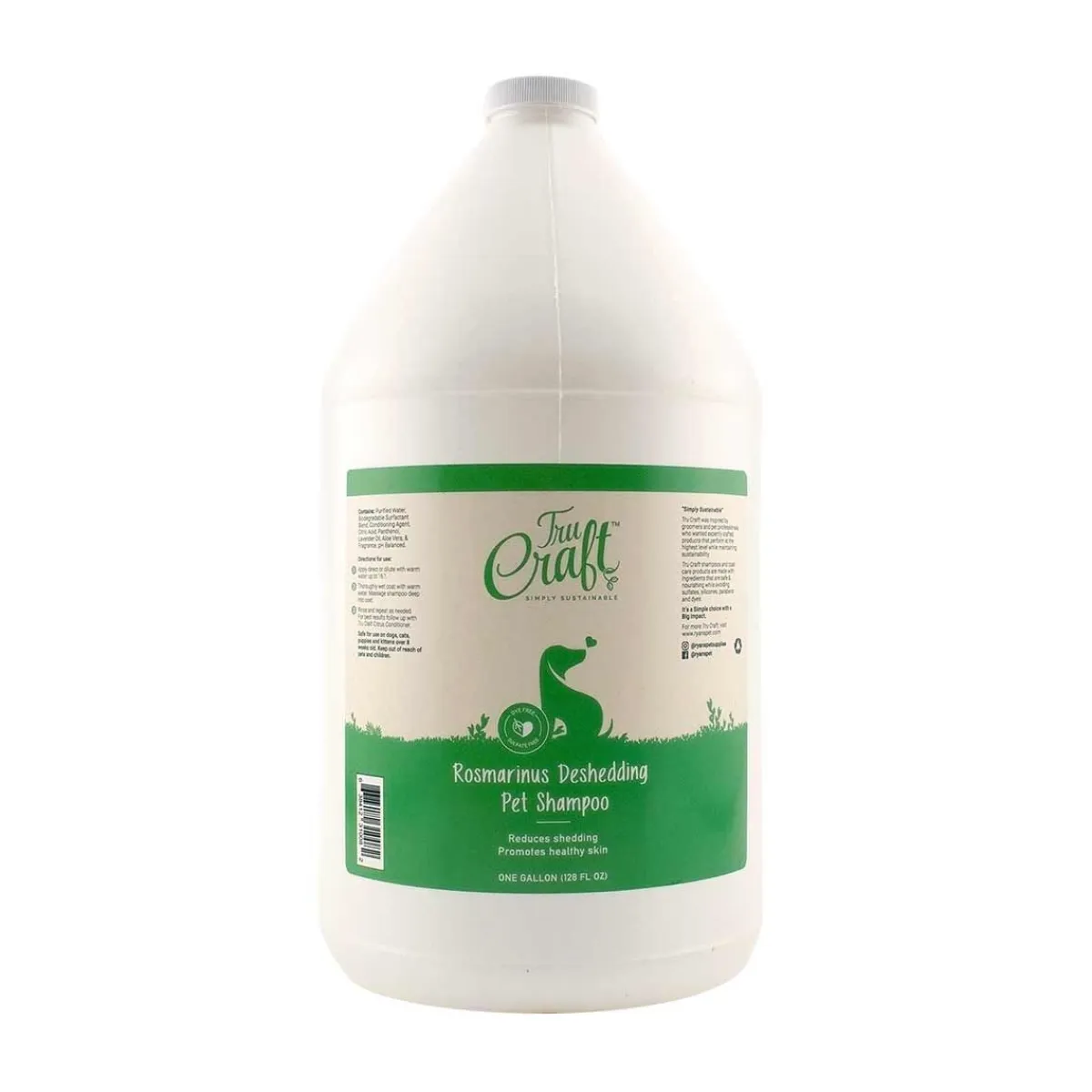 Ryan's Pet Supplies TruCraft Rosmarinus Deshedding Pet Shampoo 16:1