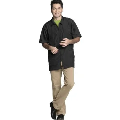 Ryan's Pet Supplies Unisex Barber/Groomer Jacket Small Black