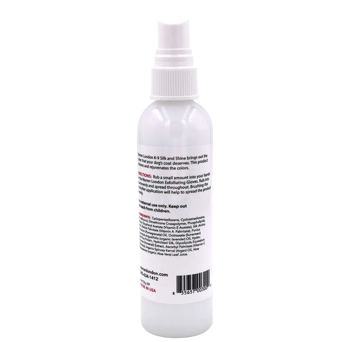 Ryan's Pet Supplies Warren London K-9 Silk & Shine Spray 4 oz