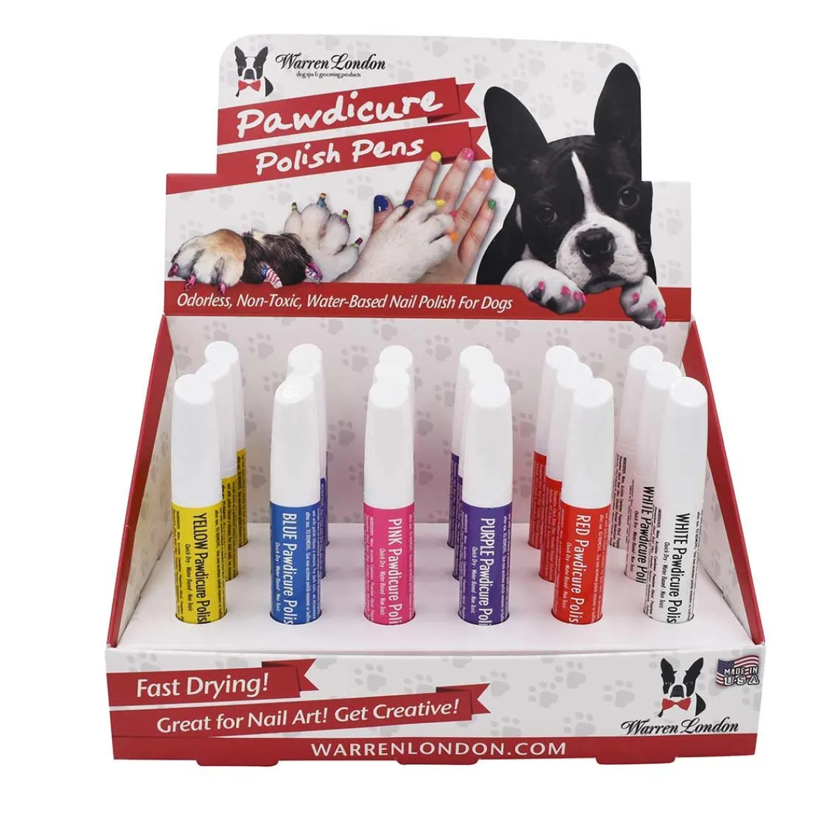 Ryan's Pet Supplies Warren London Pawdicure Polish Pens All 13 Colors